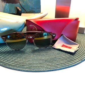 Ray-Ban Clubround Double Bridge Sunglasses